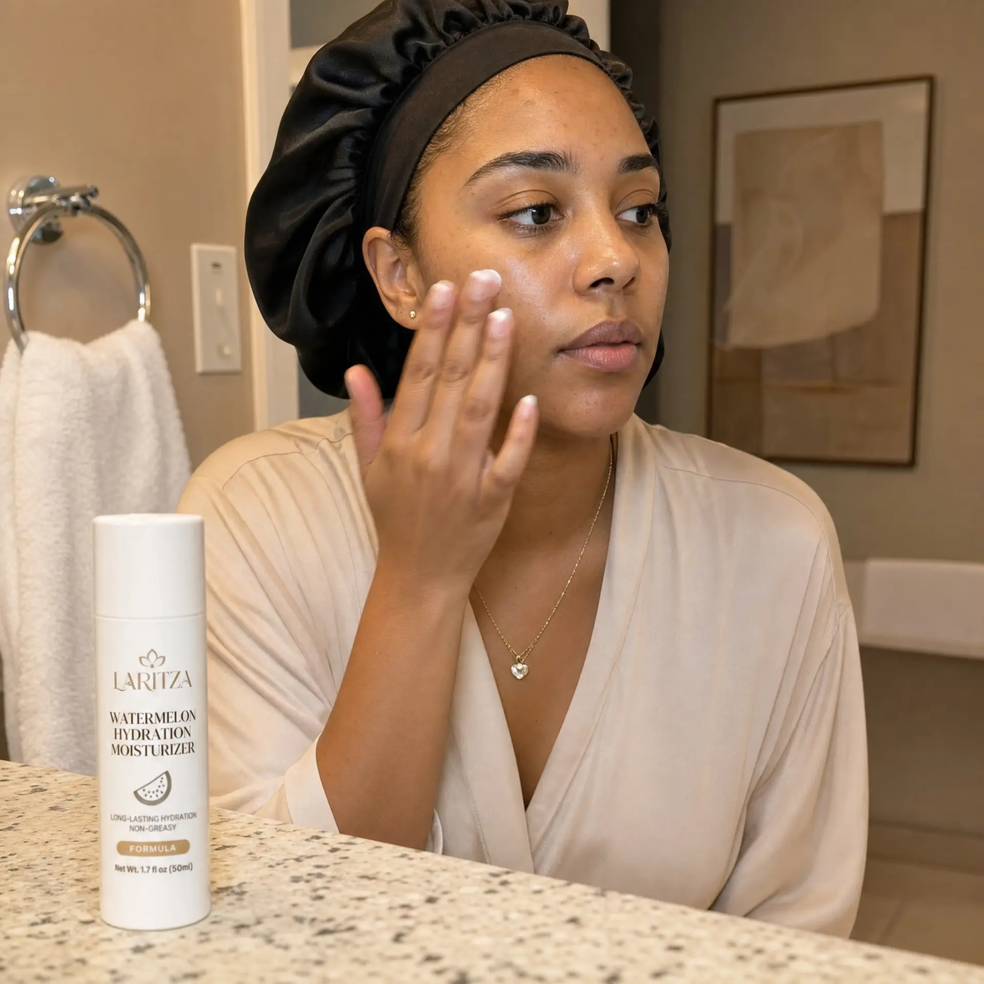 LARITZA skincare moment