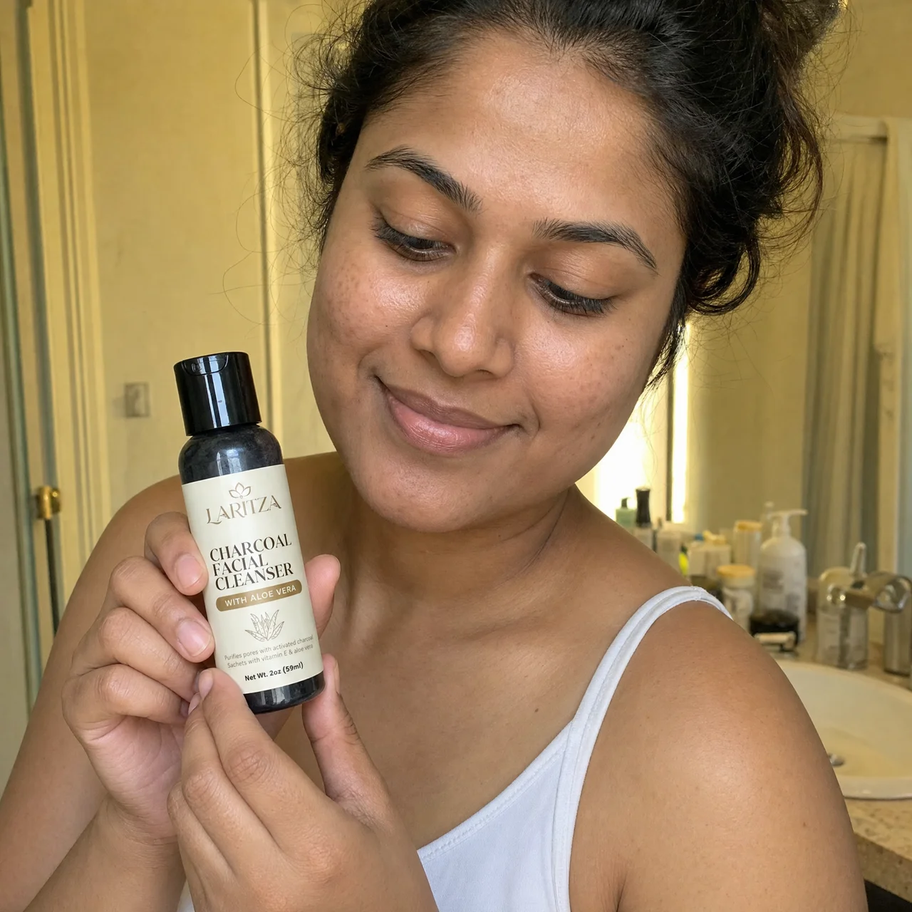 LARITZA skincare moment